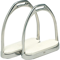 ESTRIBO INGLES ZALDI INOXIDABLE CON TACO (PAR)